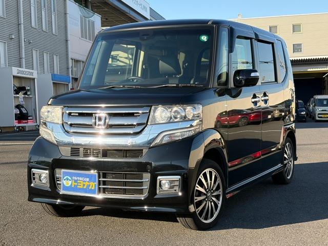 N-BOXカスタムG SSパッケージ ブラックスタイル7インチナビゲーション バックカメラ