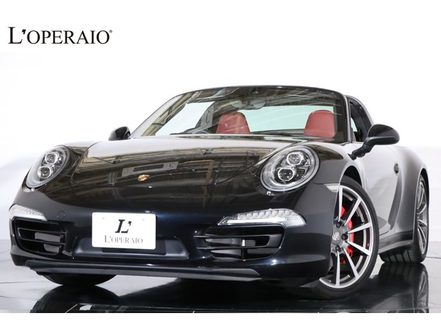 911 タルガ4S PDK 1オーナー 赤×黒革 20インチAW スポエキ