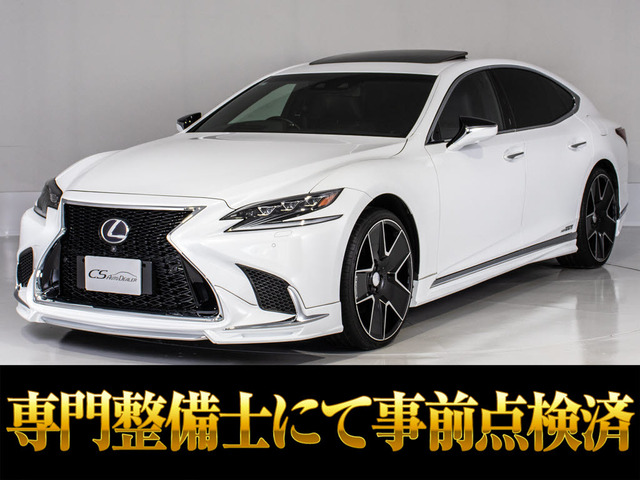 LS500h バージョンL 4WDAWD サンルーフ新品WALDフルエアロ