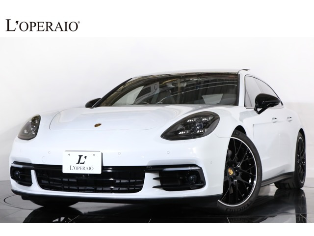 パナメーラスポーツツーリスモ4 PDK 4WD純正21インチAW パノラマルーフ ACC エアサ