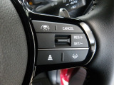 ハンドル右側にはクルーズコントロールのスイッチが装備され運転中の操作も安心して行えます!