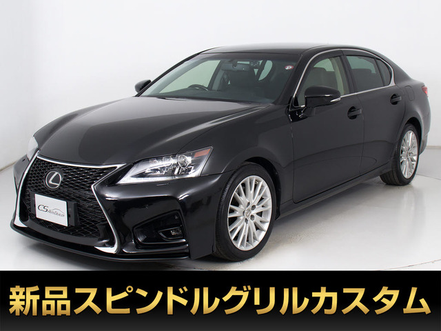 GS350 バージョンLスピンドルエアロ 禁煙車 黒本革