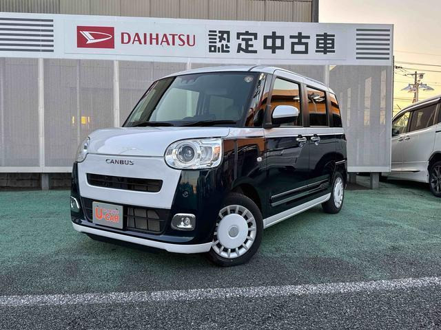 ムーヴキャンバス  ストライプス Gターボ