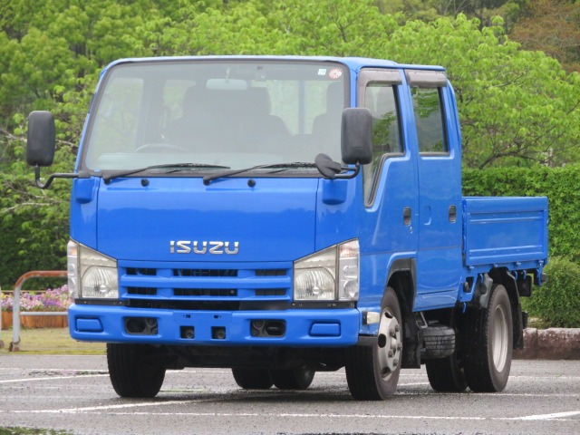 エルフ 2t 全低床 Wキャブ