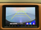 バックでの車庫入れも安心です! リアカメラが付いているバックモニター付のナビを装備しております。操作線もついており距離感も画面から確認できます。