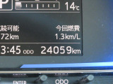 メーター表示をご確認下さい♪