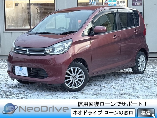eKワゴンG 4WDユーザー買取車  寒冷地仕様 社外ナビ