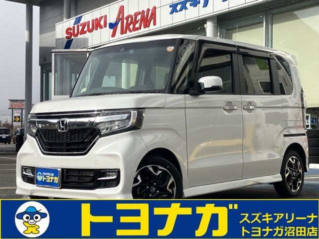 N-BOXカスタムG L ターボ ホンダセンシング 4WD8インチナビ フルセグTV バックカメラ ドラ