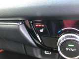 【シートヒーター】スイッチを押せば、座面と背もたれで体を温めてくれます♪
