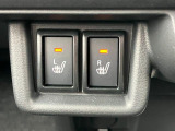 運転席と助手席にはシートヒーターを装備、寒い日もぬくぬくドライブ♪