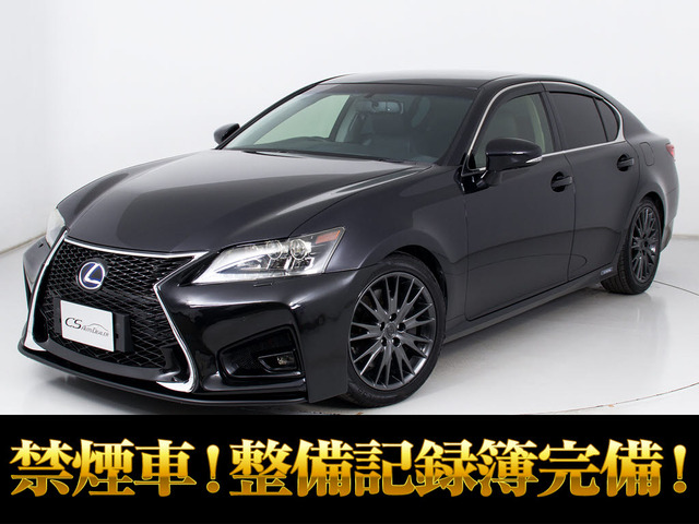 GS300h I パッケージ黒本革 BSM 禁煙車 車高調