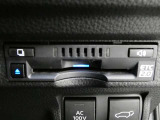 ETC車載器付きです。高速道路の料金所もスムーズに通過できます。