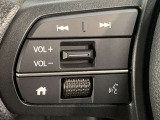 オーディオコントロールスイッチ付き!ハンドルを握ったままチャンネルや音量の調整が可能です。見た目以上に運転していると便利な機能なんですよ。