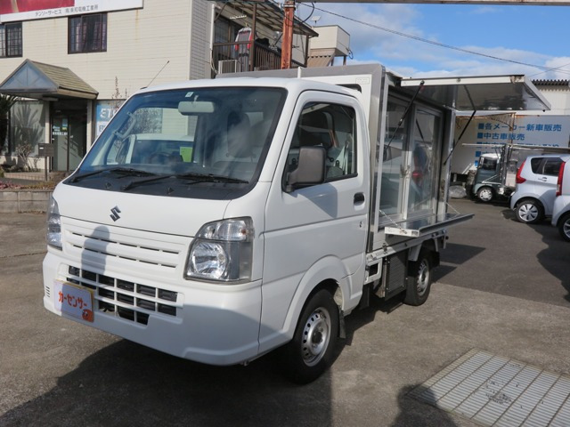 キャリイ 移動販売冷凍車 1WAY 40リットル 清水・排水タンク仕様