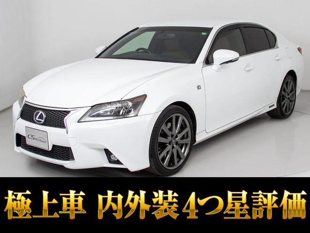 GS300h Fスポーツ赤本革 禁煙車 LEDライト