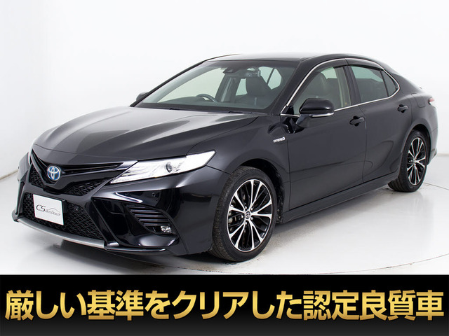 カムリ2.5 WS レザーパッケージ黒本革 禁煙BSMプリクラ レーダーC