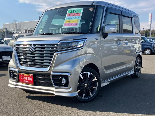 スペーシアカスタム ハイブリッド(HYBRID)  XS ナビ付*アウ