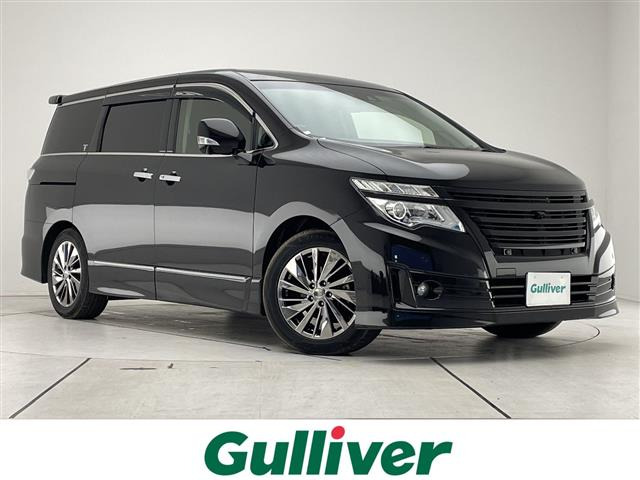 エルグランド2.5 ライダー ブラックライン 黒本革シート修復歴無し