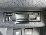 ETC車載器付きです。高速道路の料金所もスムーズに通過できます。