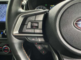 ステアリングスイッチ装備!運転しながら手元でオーディオの操作などができます。