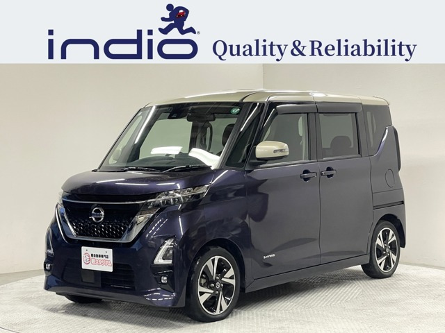 ルークス ハイウェイスター Gターボ 純正9型ナビ(MM320D-L)・アラウンドビュー