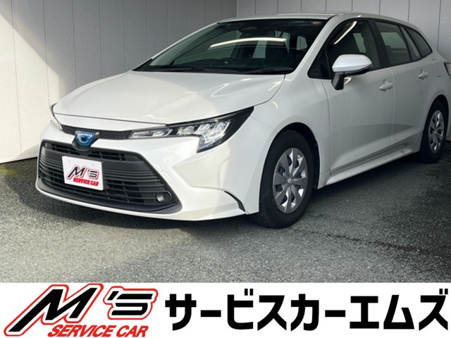 カローラツーリング1.8 ハイブリッド X E-Four 4WDETC 前方ドラレコ 社外ナビ USB充電