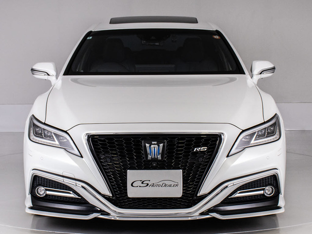 クラウンハイブリッド 2.5 RS アドバンスサンルーフ フルエアロ 黒革 HUD