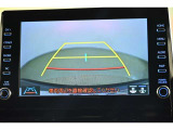 バックガイドモニターで、後方を確認しながら安心して駐車することができます。運転初心者も熟練者も必須の機能ですよ!