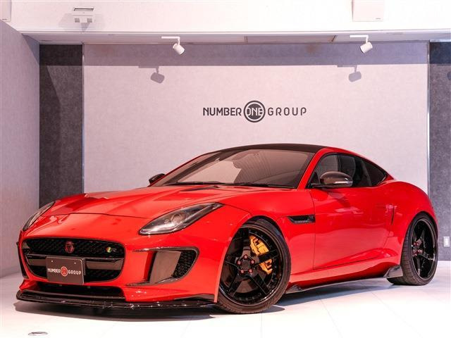 FタイプクーペRブラックスタイル カーボンスタイル