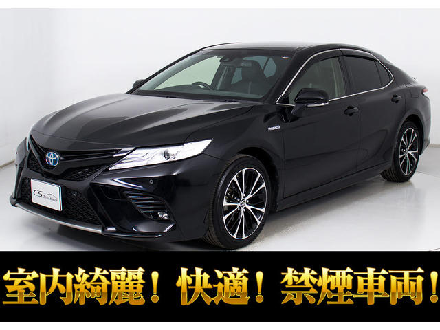 カムリ2.5 WS レザーパッケージ低走行1万キロ台 黒本革 禁煙