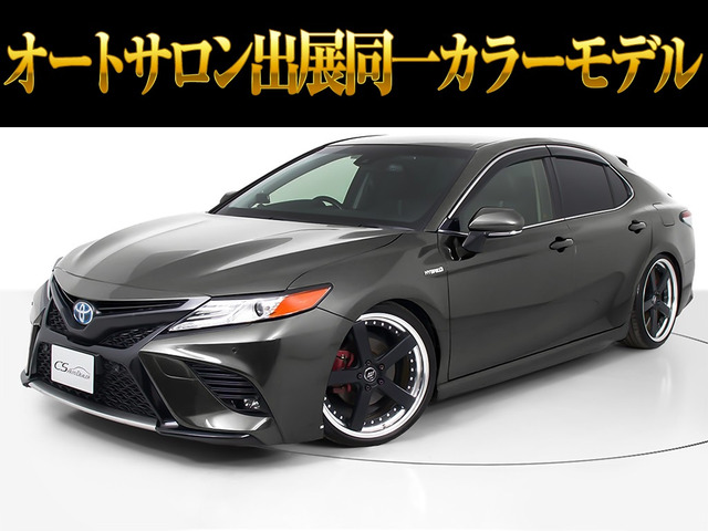 カムリ2.5 WSWORKグノーシス20AW&車高調カスタム SDナビ