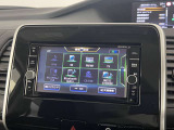 日産オリジナルナビゲーションシステム。TV・CD・DVD再生・Bluetooth接続可能です。