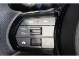 ステアリングスイッチ付きなので、運転中も安全に手元でオーディオの操作ができます!