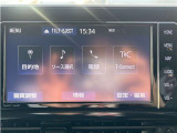 純正ナビを装備。タッチパネル式で使いやすく、お出かけもラクラクです。