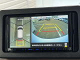 パノラマモニター☆全周囲確認できるので便利です☆見えずらいサイドなども確認できます(*^▽^*)バック操作が苦手な方の強い味方です♪