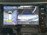 【アラウンドビューモニター】専用のカメラにより、上から見下ろしたような視点で360度クルマの周囲を確認することができます☆死角部分も確認しやすく、狭い場所での切り返しや駐車もスムーズに行えます。