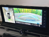 【アラウンドビューモニター】専用のカメラにより、上から見下ろしたような視点で360度クルマの周囲を確認することができます☆縦列駐車や幅寄せ時に活躍してくれます♪
