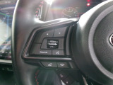 ハンドルにオーディオの操作スイッチが装備されています!視線を前方から外さずハンドルから手を離さずに操作できるのでとっても安全ですね♪