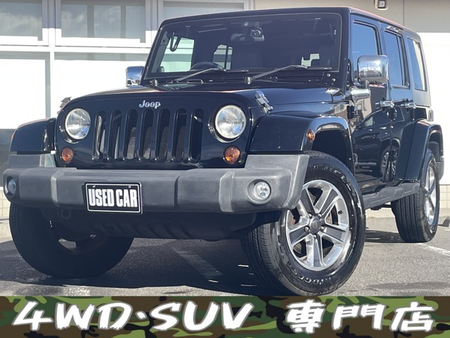 ラングラーアンリミテッド サハラ 4WDナビ TV Bluetooth バックカメラ クルコン