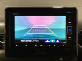 バックでの車庫入れも安心です! リアカメラが付いているバックモニター付のナビを装備しております。操作線もついており距離感も画面から確認できます。