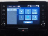 オーディオ選択画面です。Bluetooth対応しております!