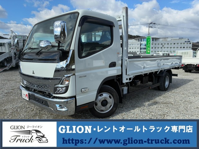 キャンター  ワイドロング・平ボディ・2t積・AT車