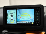 4つのカメラがバックや車庫入れをサポート!パノラマモニター対応カメラが付いてます。