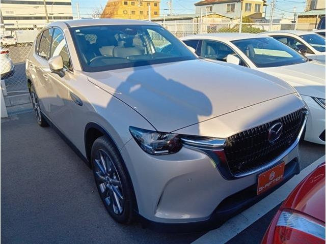 CX-60 3.3 XD エクスクルーシブモード ディーゼル 禁煙車 パノラマサンルーフ 黒革