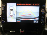 全方位カメラ付きで車庫入れもらくらくです。
