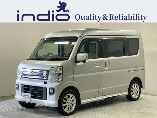 エブリイワゴンPZターボスペシャル ハイルーフ 4WD電動オートステップ・レーダーブレーキサポ