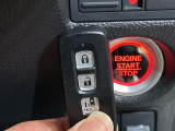 【スマートキー(エンジンスタートストップスイッチ)】スマートキー(電子キー)を持っていれば、スイッチを押すだけでエンジンをかけることができます!