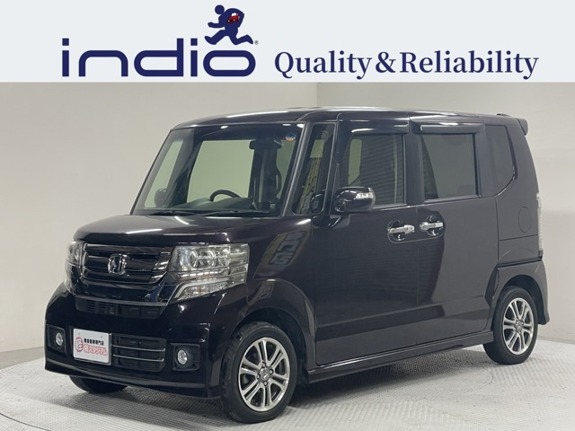 N-BOXカスタム G Lパッケージ 純正ナビ(VXM-164VFi)・バックモニター・ス