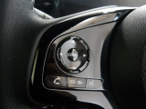 ハンドルにオーディオの操作スイッチが装備されています!視線を前方から外さずハンドルから手を離さずに操作できるのでとっても安全ですね♪