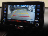 バックガイドモニターです。ハンドルの角度に合わせてガイド線も動きます。車庫入れなどサポートしてくれます。